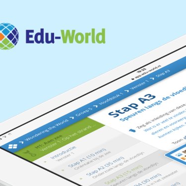 [innovatie]
Edu-World leraar
Alles voor de les met één klik bij de hand en beschikbaar voor het digibord.
meer info